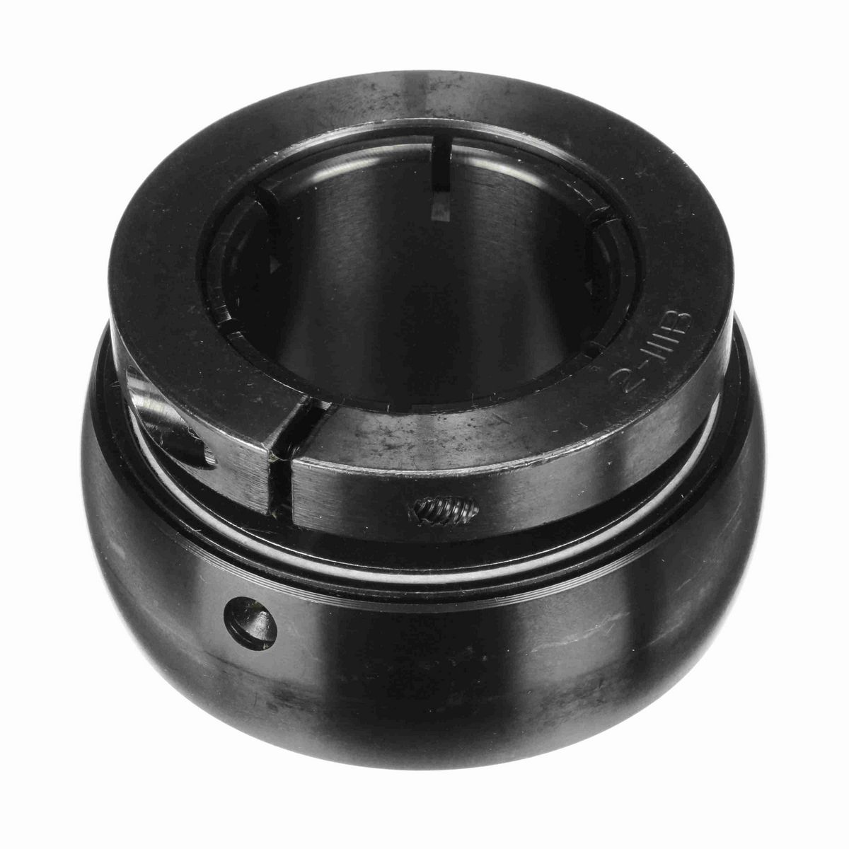 Sealmaster Mounted Insert Only Ball Bearing - 52100 Bearing Steel, Black Oxided - Concentric Lock - 2-112T