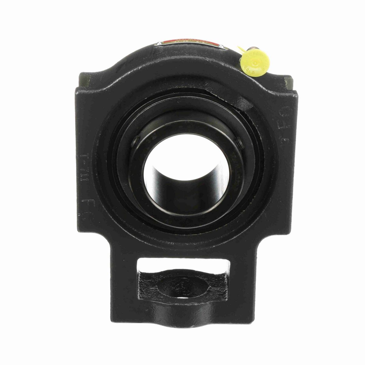 Sealmaster Mounted Cast Iron Wide Slot Take Up Ball Bearing - 52100 Bearing Steel, Black Oxided - Setscrew Lock - MST-35