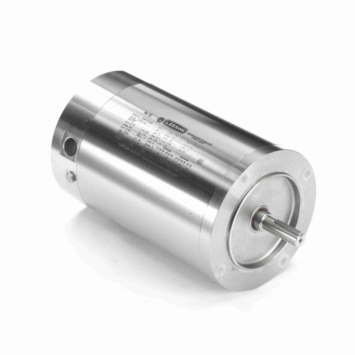 LEESON Premium Duck™ General Purpose Motor, 0.75 HP, 1 Ph, 60 Hz, 115/230 V, 1800 RPM, 56C Frame, TENV - 116351.00
