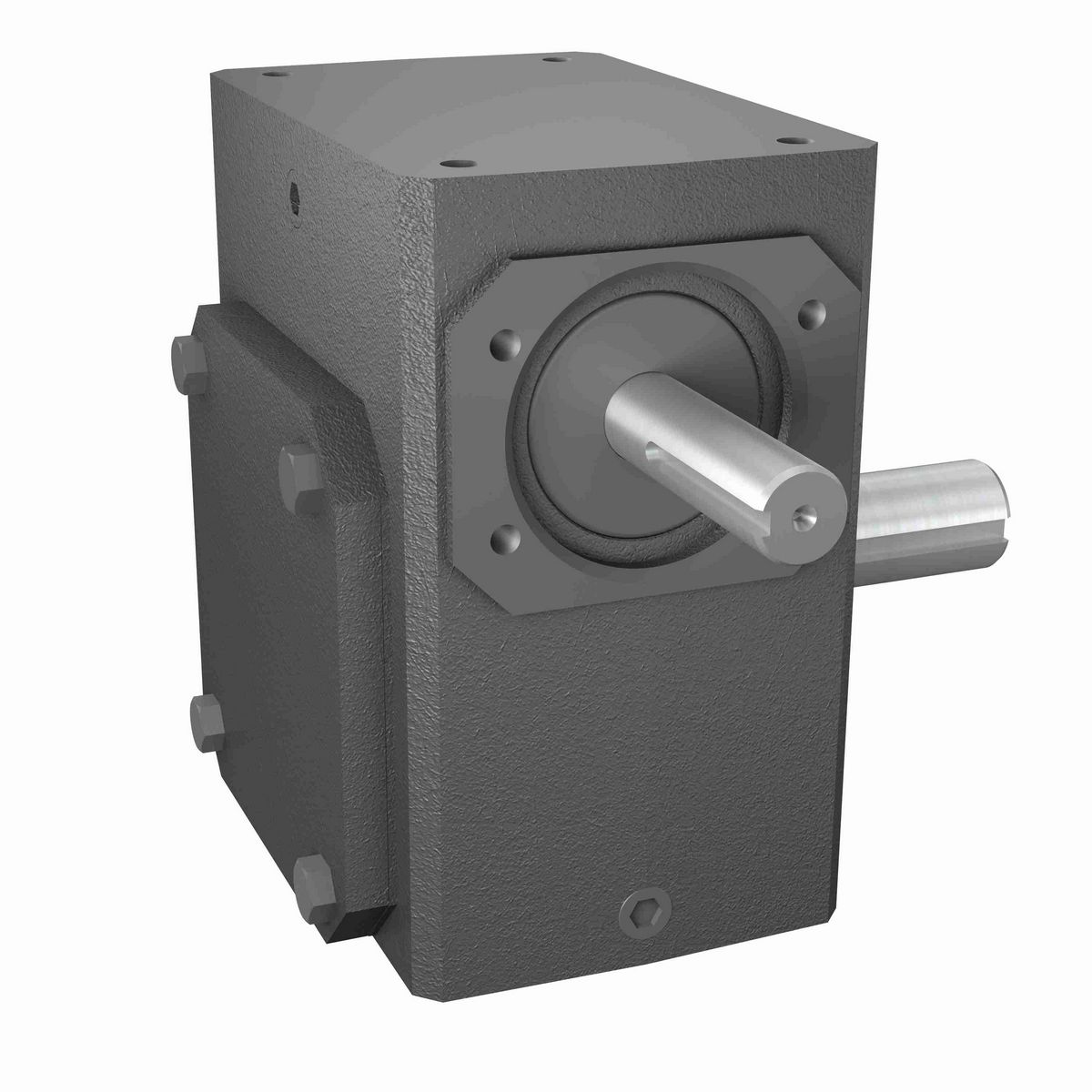 Hub City PowerCubeX Worm Gear Reducer Cast Iron Single-Reduction Worm Reducer - 301 50/1 C WR