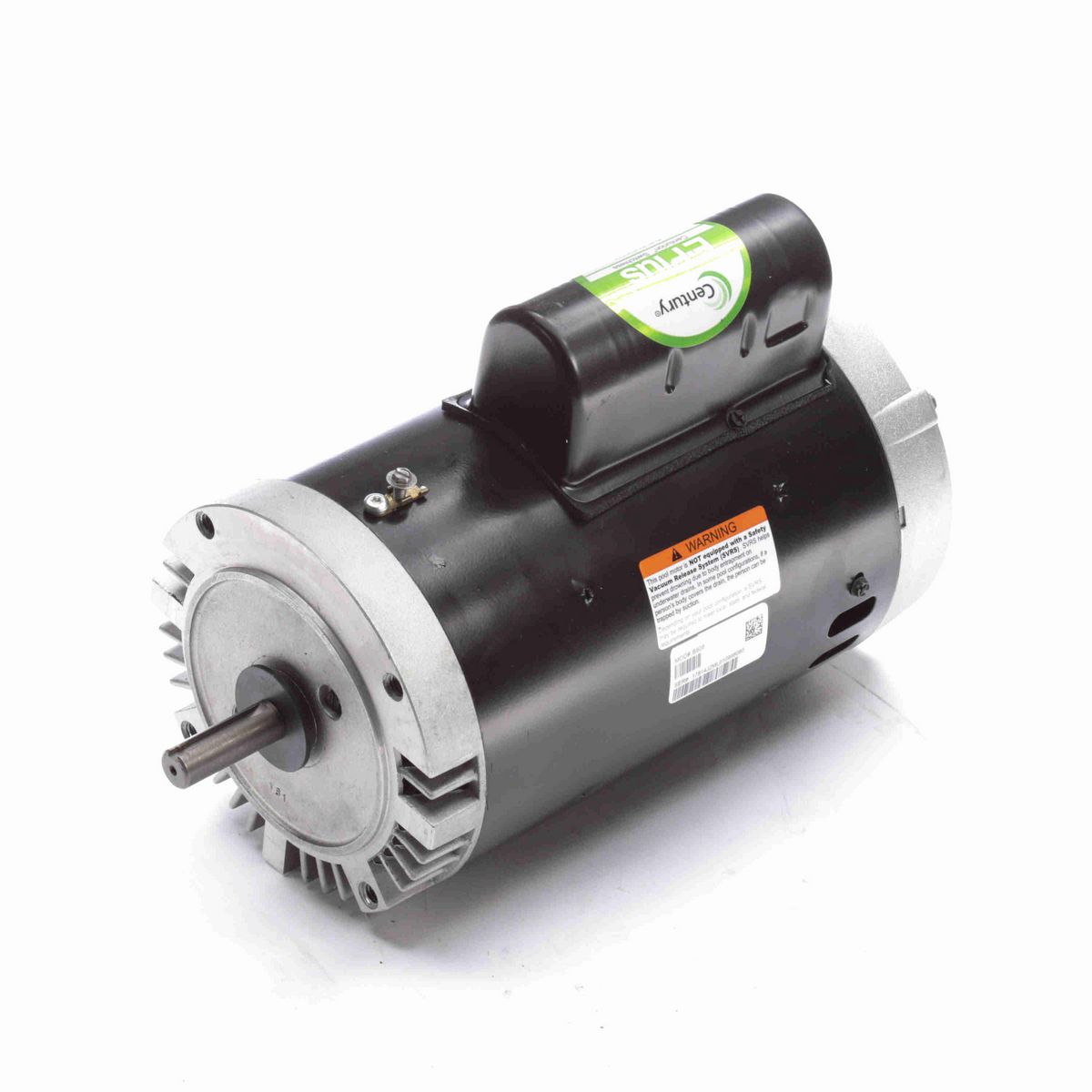 Century Pool Pump Motor, 2.0 HP, 1 Ph, 60 Hz, 208-230 V, 3600 RPM, Y56C Frame, DP - B808