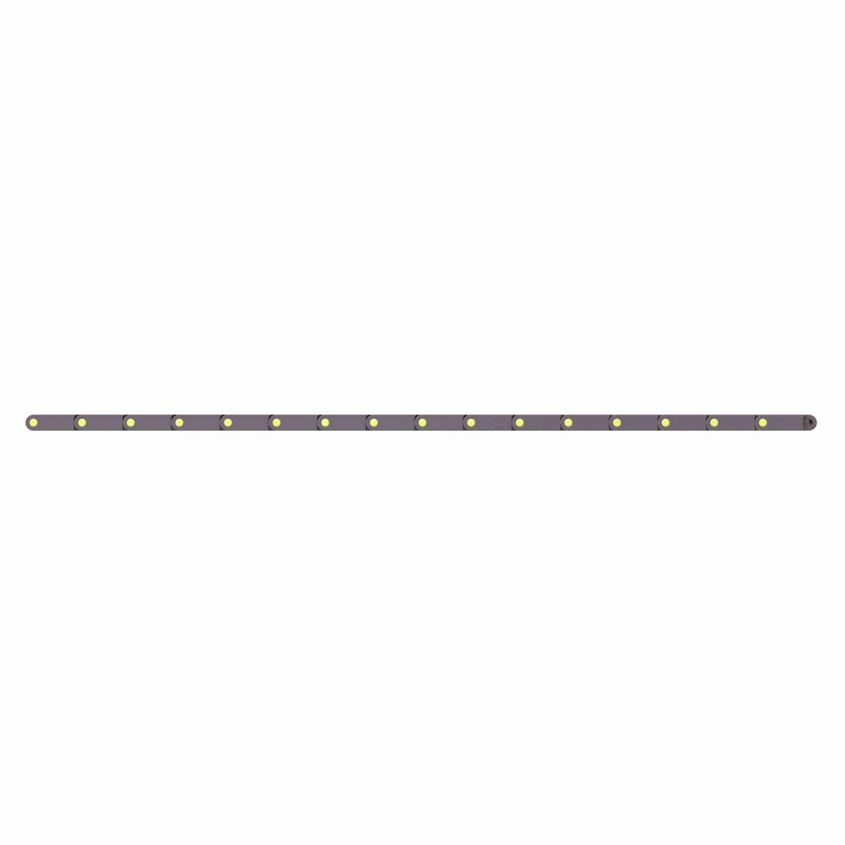 Rexnord 5706 Straight Running Flush Grid, Material: Brown High Performance, Width: 3.25in, Pitch: 1.5in - 81416771