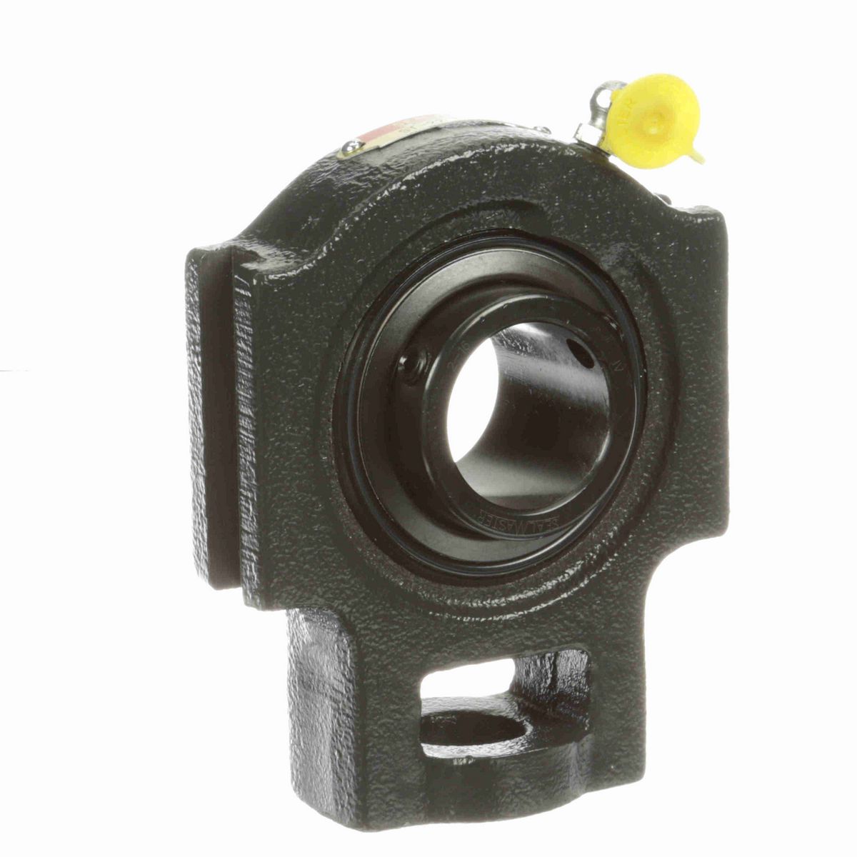 Sealmaster Mounted Cast Iron Wide Slot Take Up Ball Bearing - 52100 Bearing Steel, Black Oxided - Setscrew Lock - ST-22