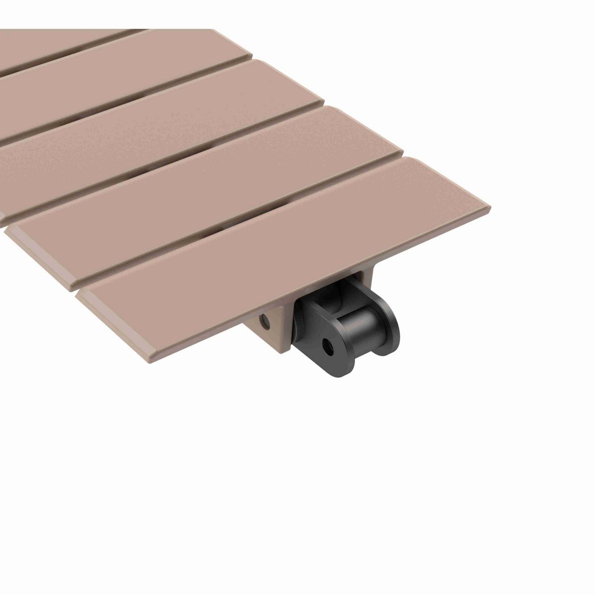 Rexnord 963 Straight Running Solid Top, Material: Tan Low Friction, Width: 4.5in, Pitch: 1.5in - LF963K4-1/2