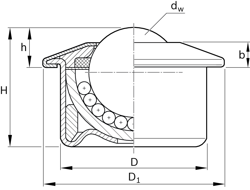 Шариковое передаточное устройство Bosch Rexroth KUS-B45-MFG-HL [R053514710]