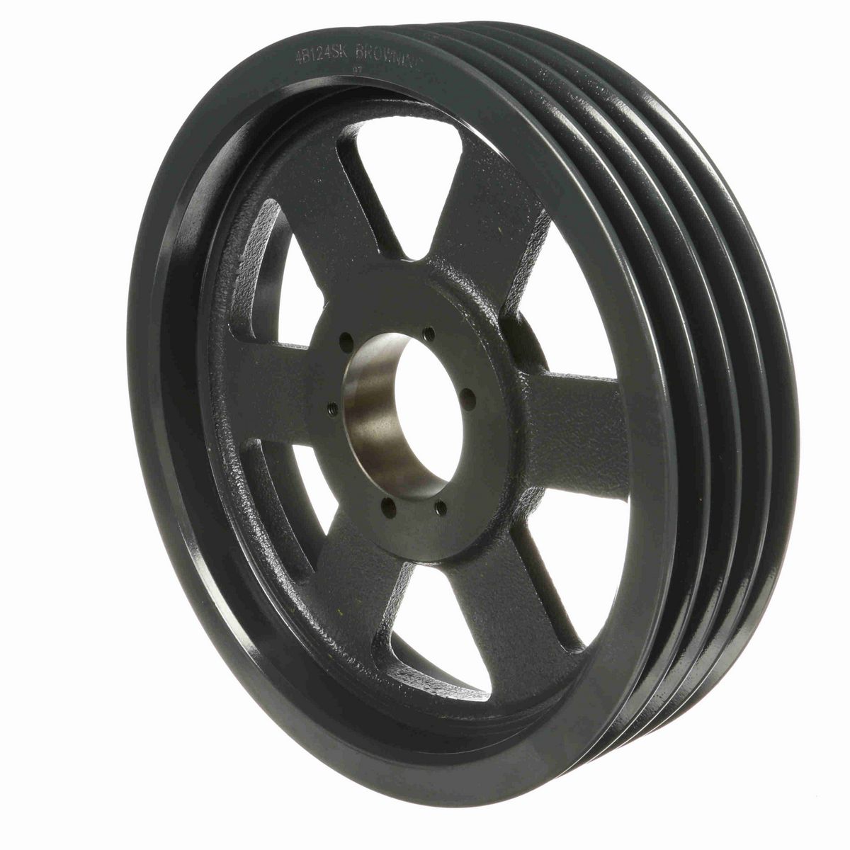Browning 4 Groove Cast Iron Bushed Bore Multiple Sheave - 4B124SK