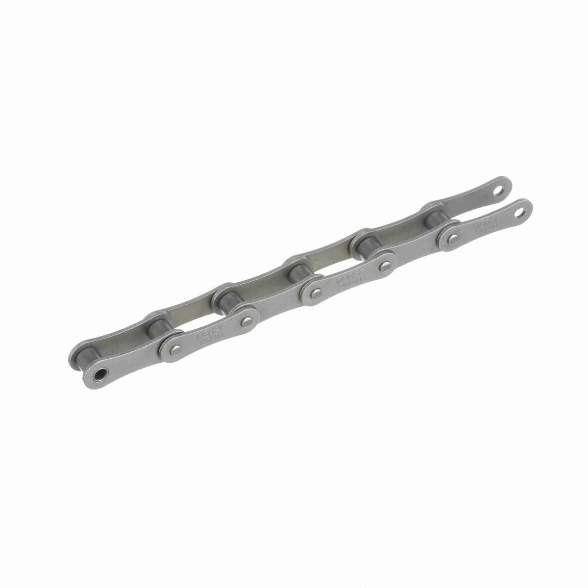 Morse Double Pitch Roller Chain - Riveted Standard Roller Design - 2040R 10FT