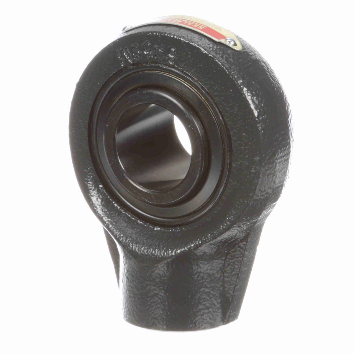 Sealmaster Mounted Cast Iron Hanger Unit Ball Bearing - 52100 Bearing Steel, Black Oxided - Setscrew Lock - SCHB-206