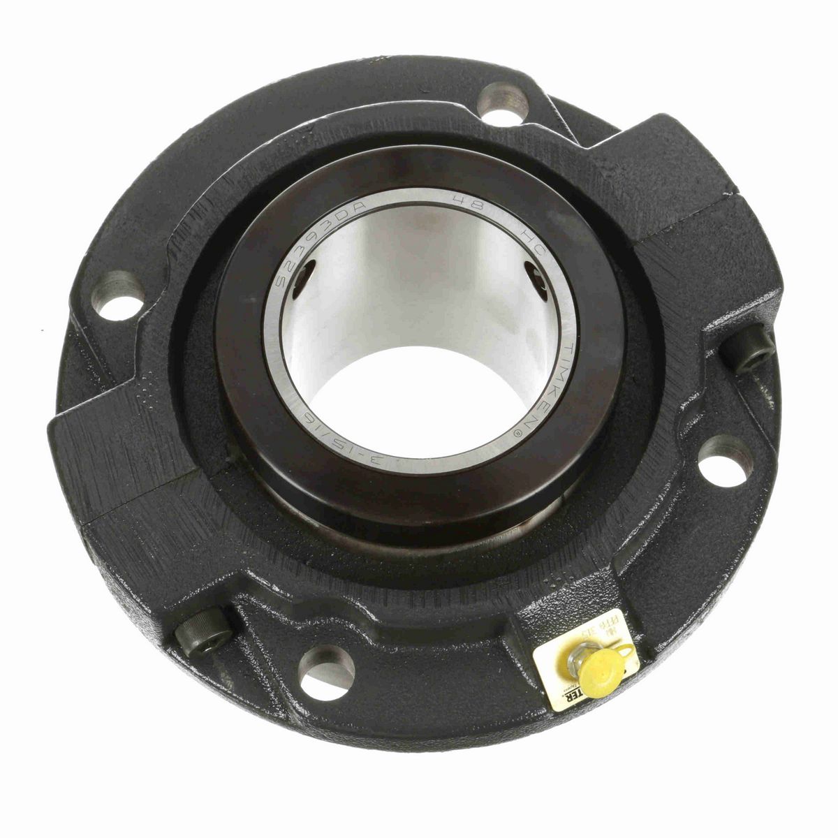 Sealmaster Mounted Cast Iron Piloted Flange Tapered Roller - 52100 Bearing Steel - Collar Mount Lock - RFPA 315