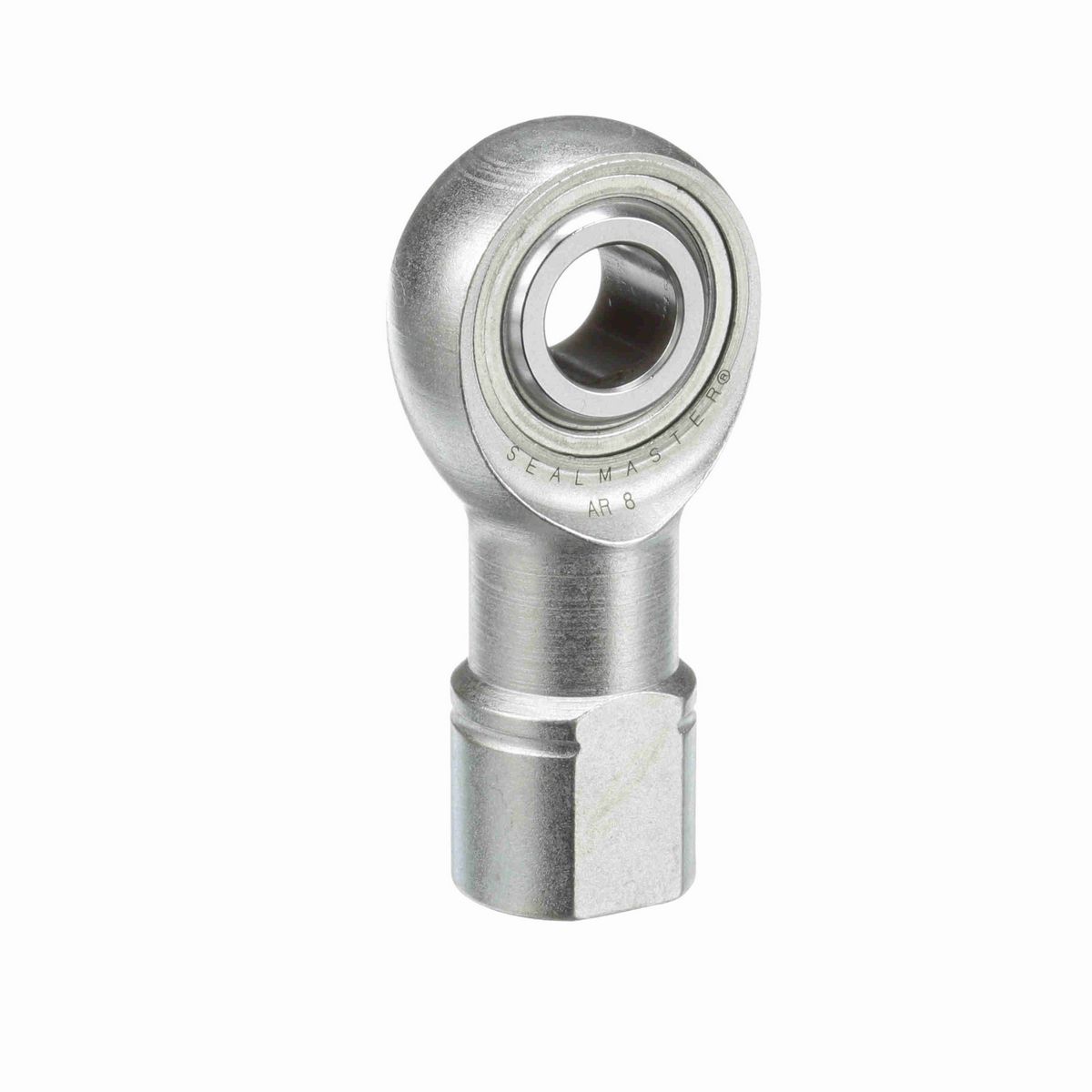 Sealmaster Female Rod End Bearing - Three-Piece Rod End Carbon Steel Race - AR 8