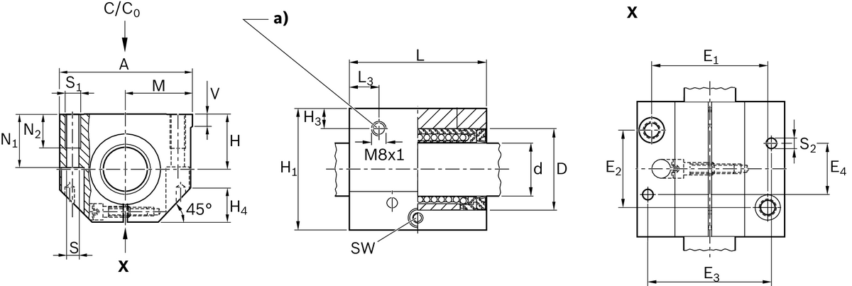 Линейный комплект Bosch Rexroth LSAE-A-12-DD [R103661220]