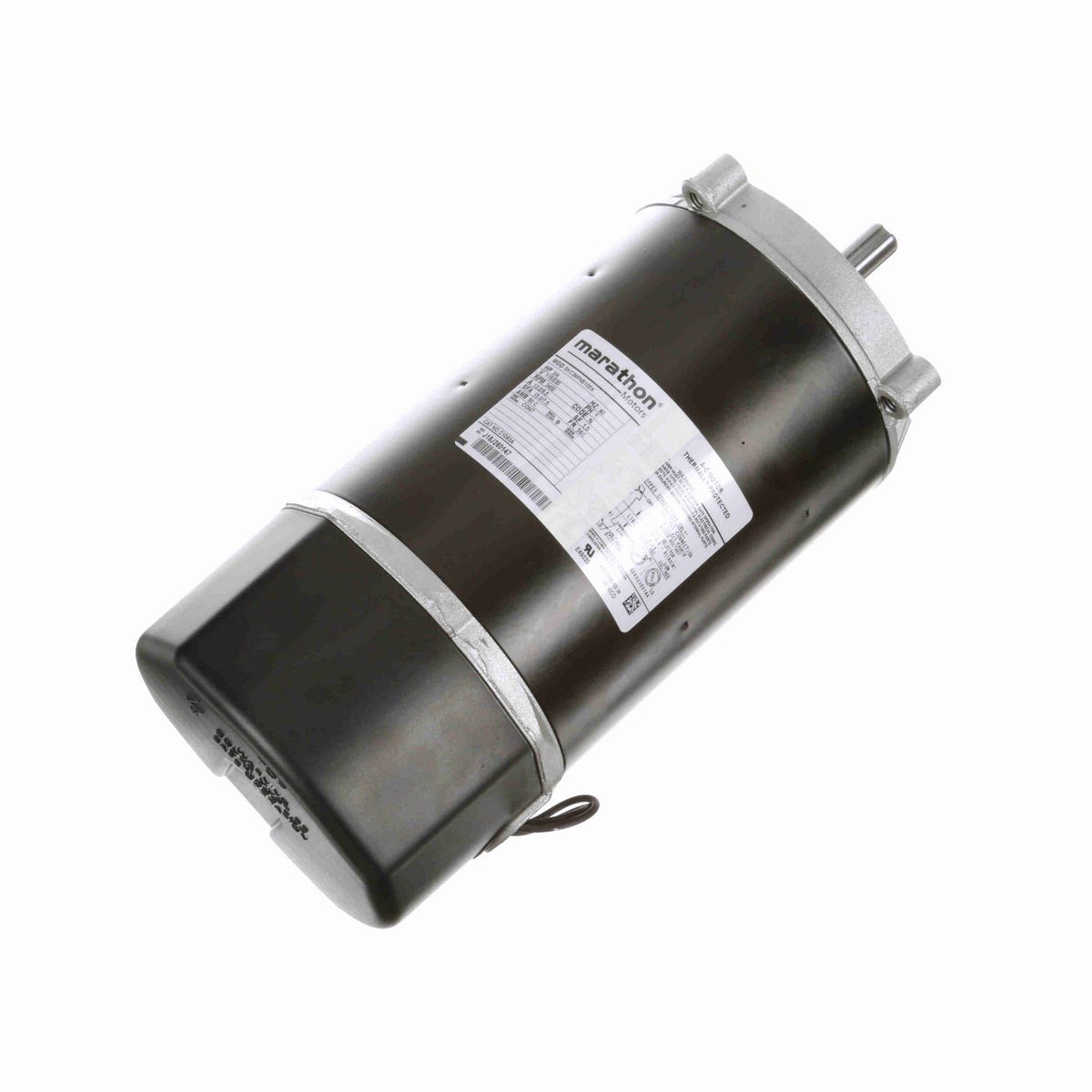 LEESON Jet Pump Motor, 0.75 HP, 1 Ph, 60 Hz, 115/230 V, 3600 RPM, 56C Frame, DP - C1083A