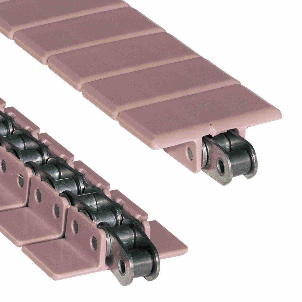 Rexnord 843 Straight Running Solid Top, Material: Tan Low Friction, Width: 3.25in, Pitch: 1in - LF843SSK325