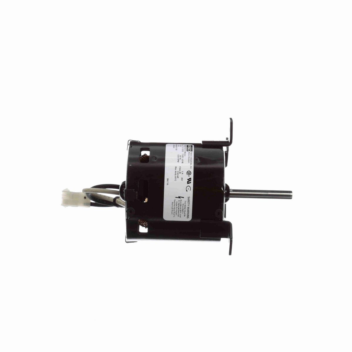 FASCO OEM Replacement Motor, 1/30 HP, 1 Ph, 60 Hz, 115 V, 3200 RPM, 1 Speed, 3.3" Diameter, OAO - D1198