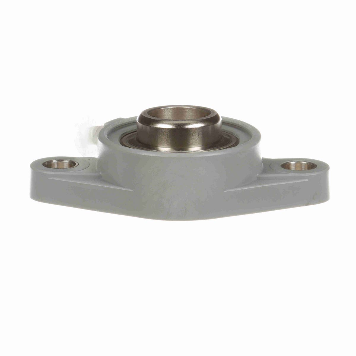 Sealmaster Mounted Composite Two Bolt Flange Ball Bearing - 52100 Bearing Steel, Phosphorus Nickel Coated - Setscrew Lock - Corrosion Resistant - CRFTC-PN205