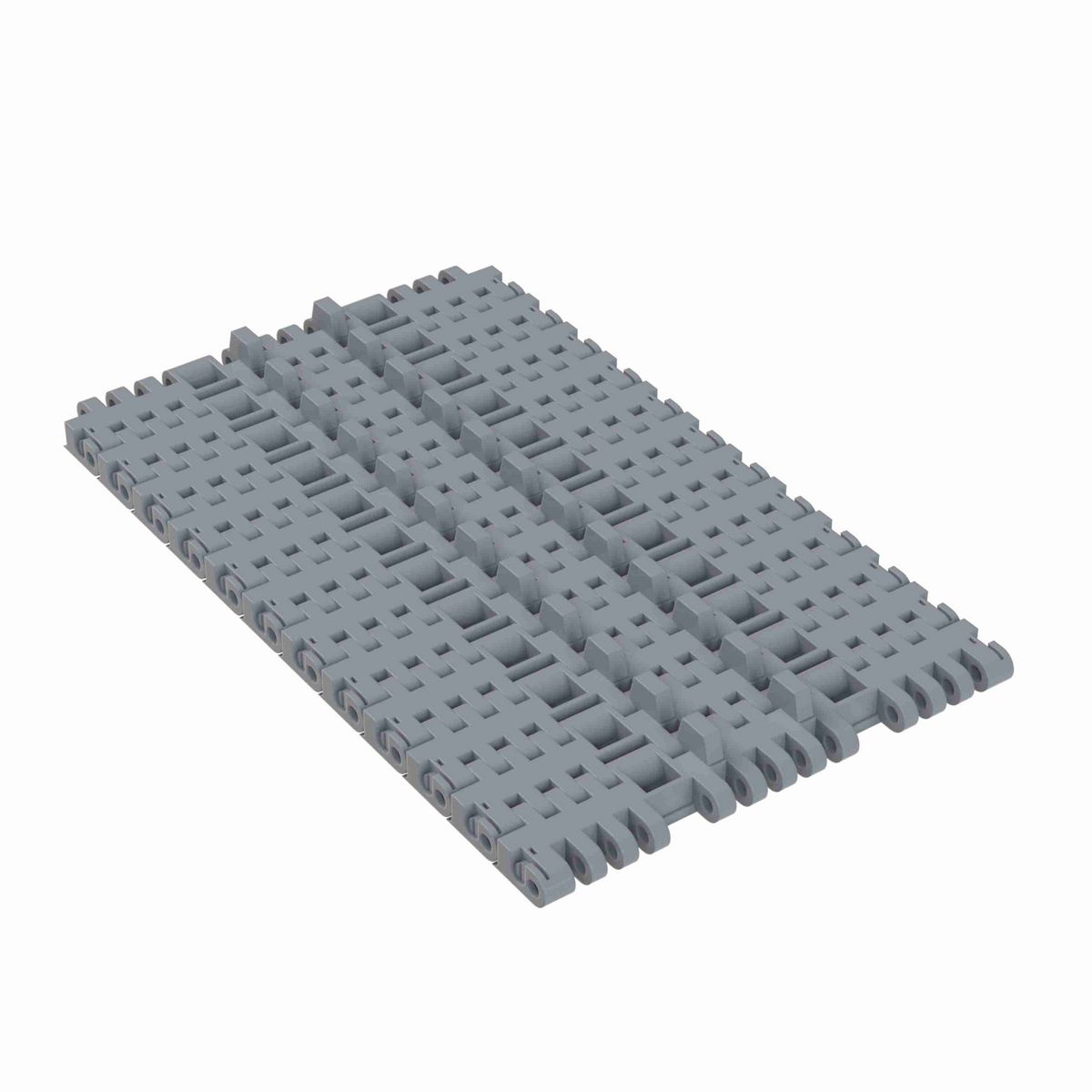 Rexnord 7705 Straight Running Solid Top, Material: Silver Platinum Series™ X, Width: 7.5in, Pitch: 1in - 10286172