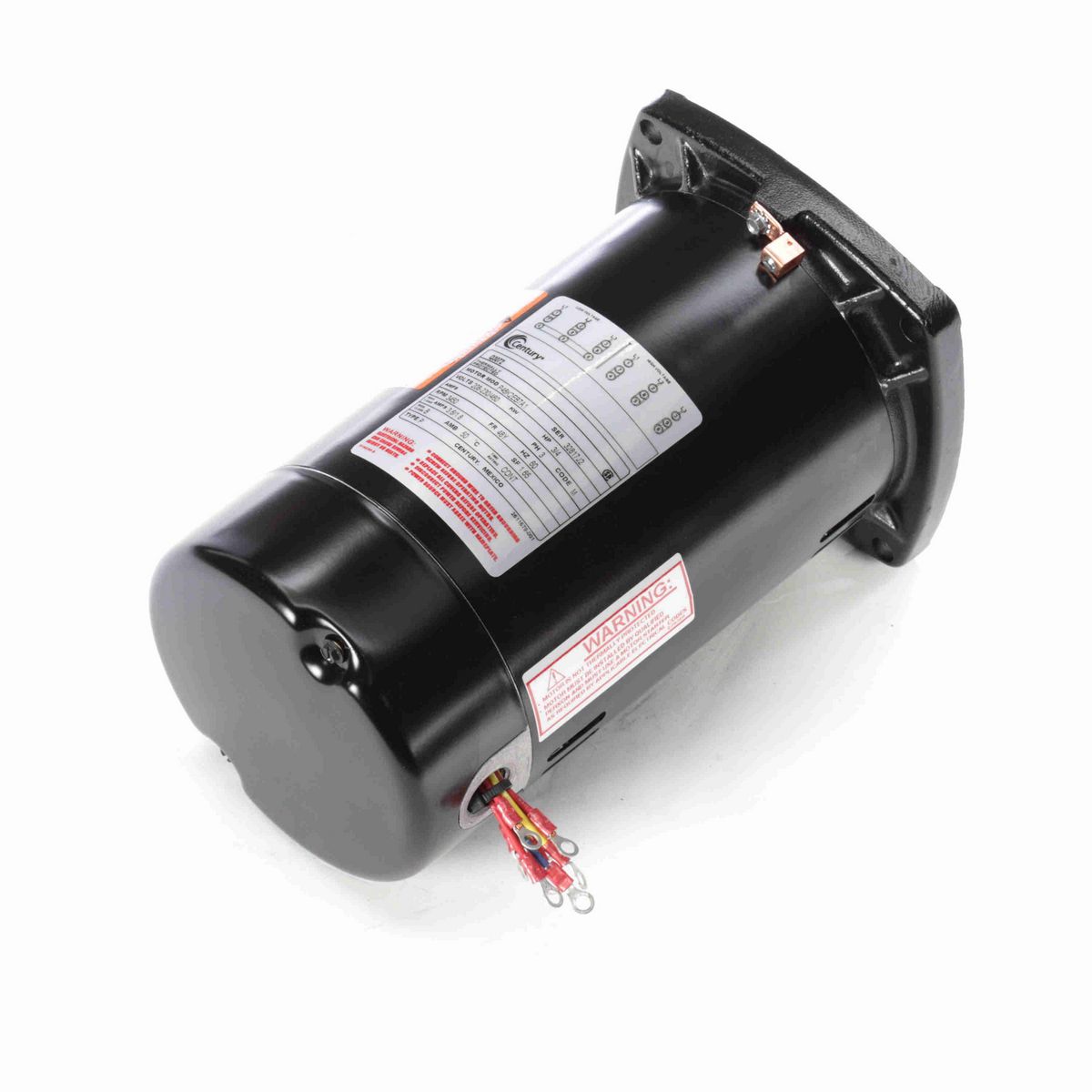 Century Pool Pump Motor, 3/4 HP, 3 Ph, 60 Hz, 208-230/460 V, 3600 RPM, 48Y Frame, ODP - Q3072