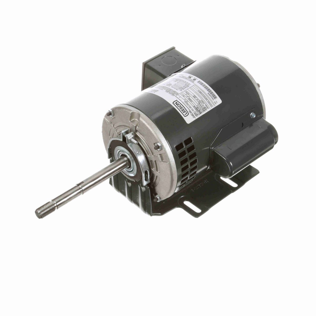 LEESON Other Purpose Motor, 0.33 HP, 1 Ph, 60 Hz, 115/208-230 V, 1800 RPM, 56Z Frame, DP - X601