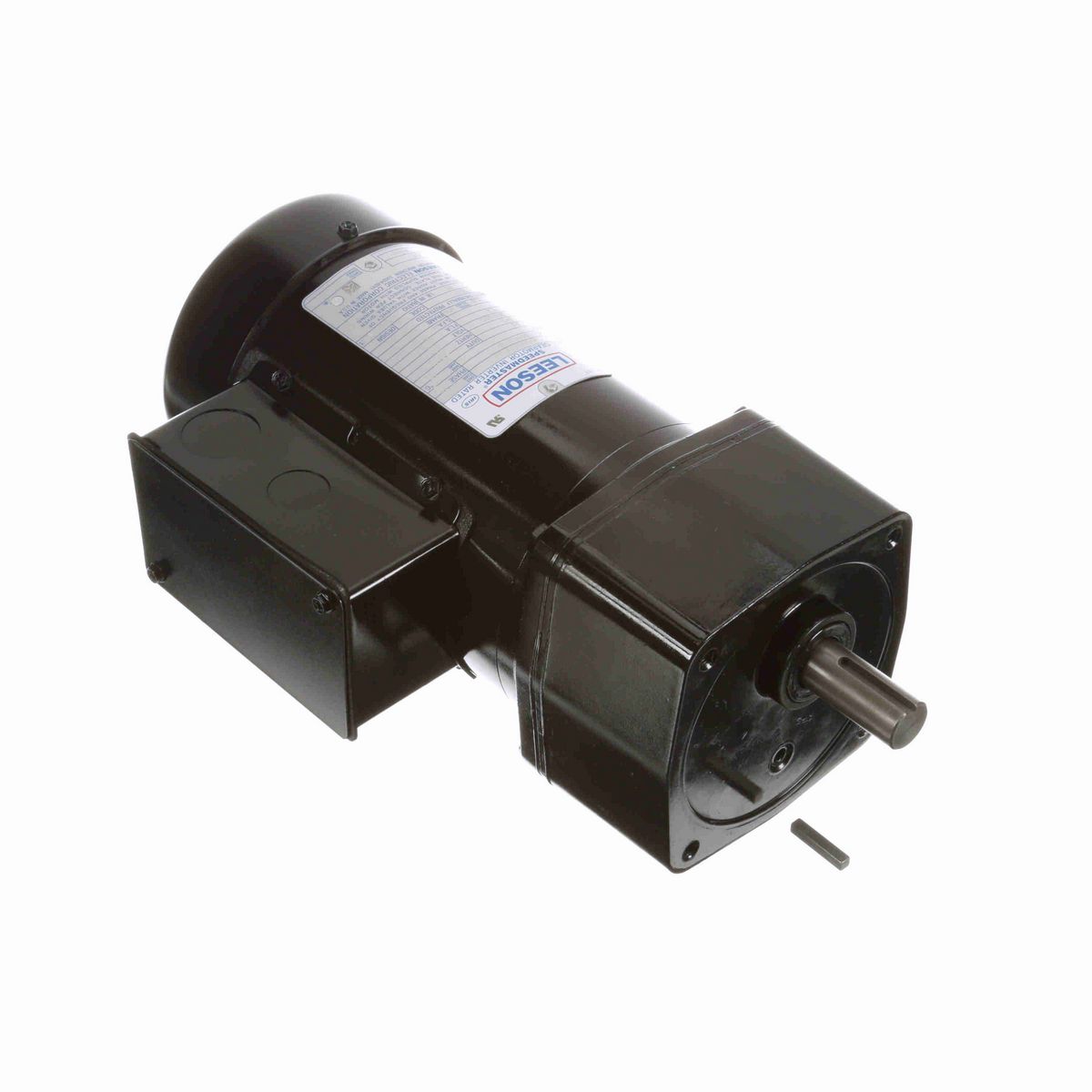 LEESON Parallel Shaft Gearmotor, 0.25 HP, 3 Ph, 60 Hz, 208-230/460 V, 345 RPM, 42Y Frame, TEFC - 096070.00