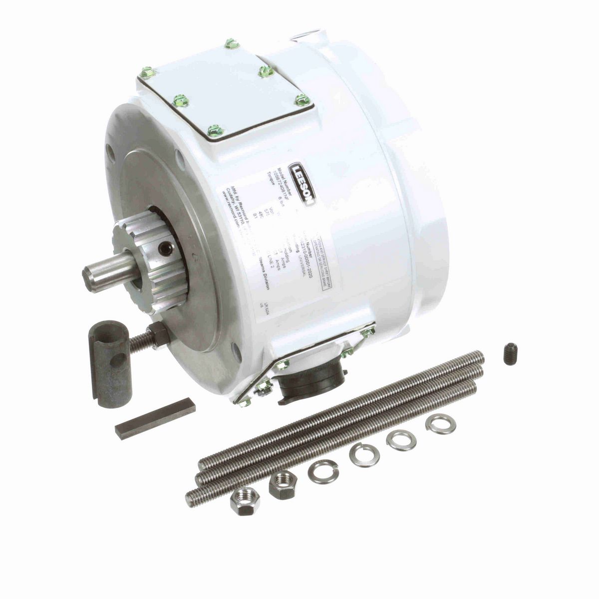 LEESON 6 LB-FT COUPLER BRAKE.56C/143-5TC.NEMA4X/IP55/BISSC.575V.1PH.ALUMINUM STEARNS - 175574.00