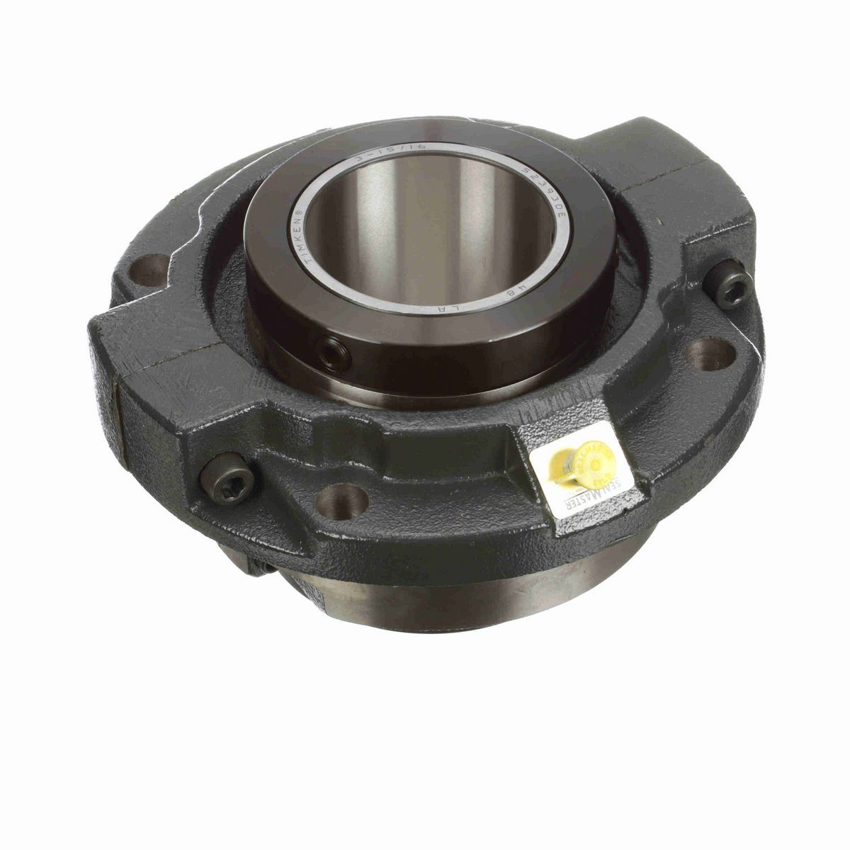 Sealmaster Mounted Cast Iron Piloted Flange Tapered Roller - 52100 Bearing Steel - Double Collar Mount Lock - RFP 315
