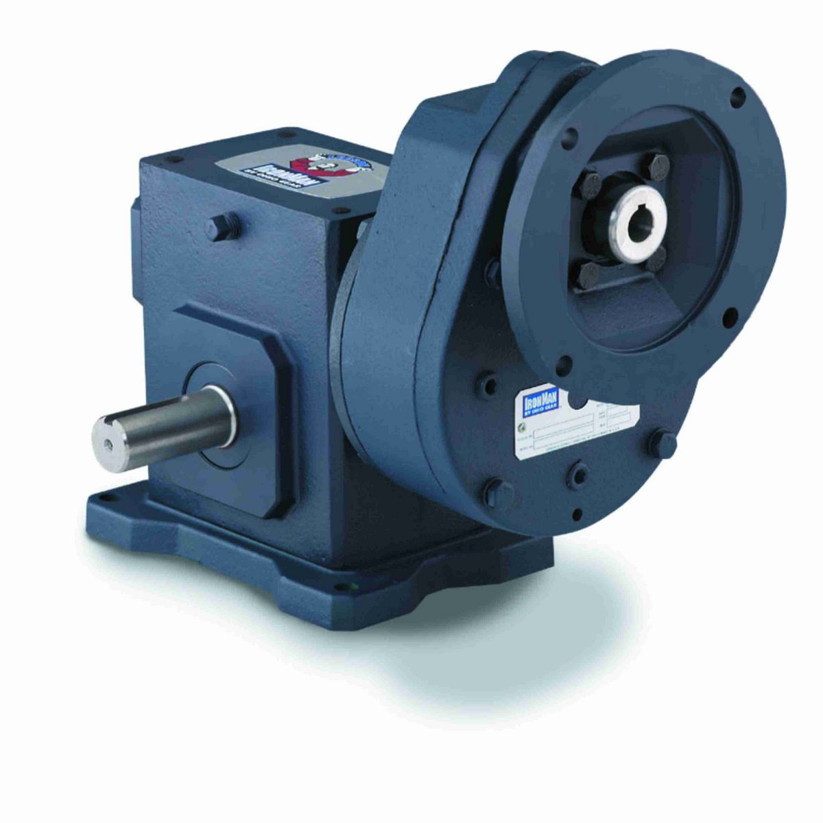 Grove Gear GR Series - Ironman Worm Gear Reducers Cast Iron Double-Reduction Helical Worm Reducer - GRG-DXTMQ821-200-L1-56