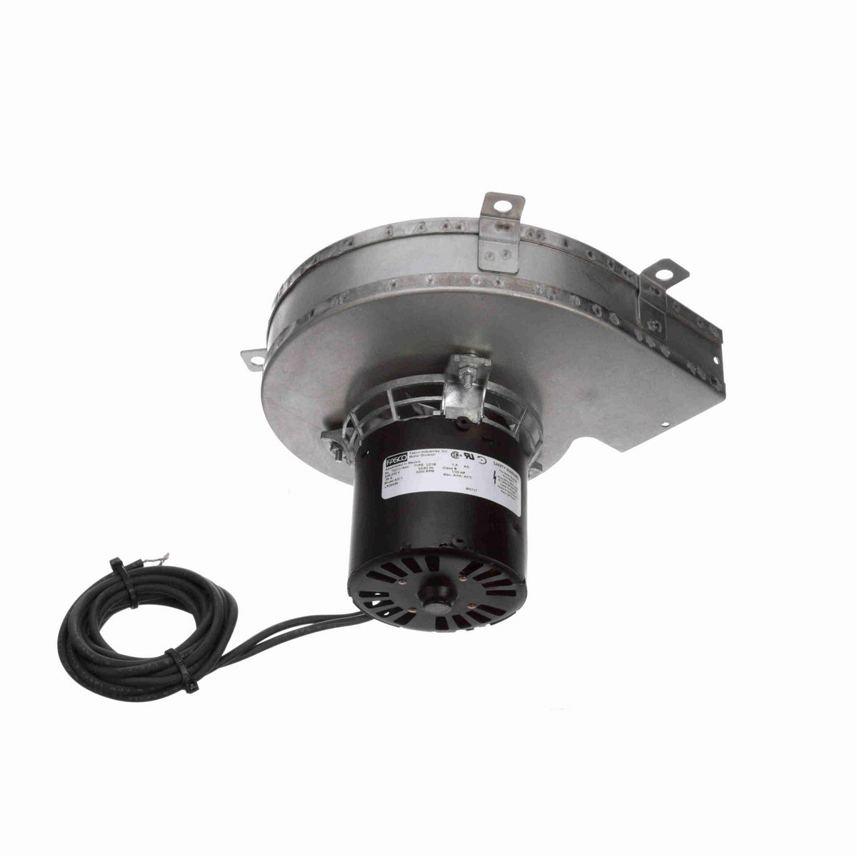 FASCO Rectangular Outlet Shaded Pole OEM Replacement Draft Inducer Blower, 208-230 Volts, Flange: No - A251