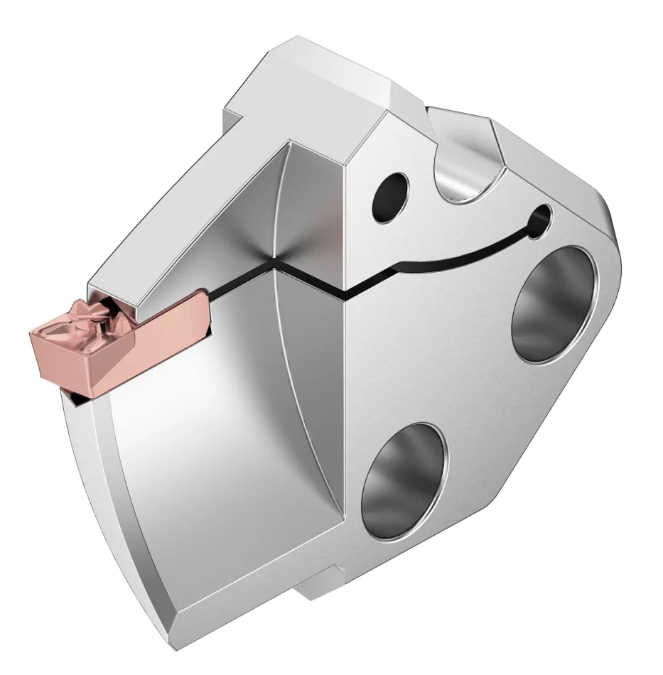 Grooving, and Cut-Off - Internal Sweep A Kennametal Beyond Evolution - Modular Blade - Face Grooving - Internal - Through Coolant [6810697]