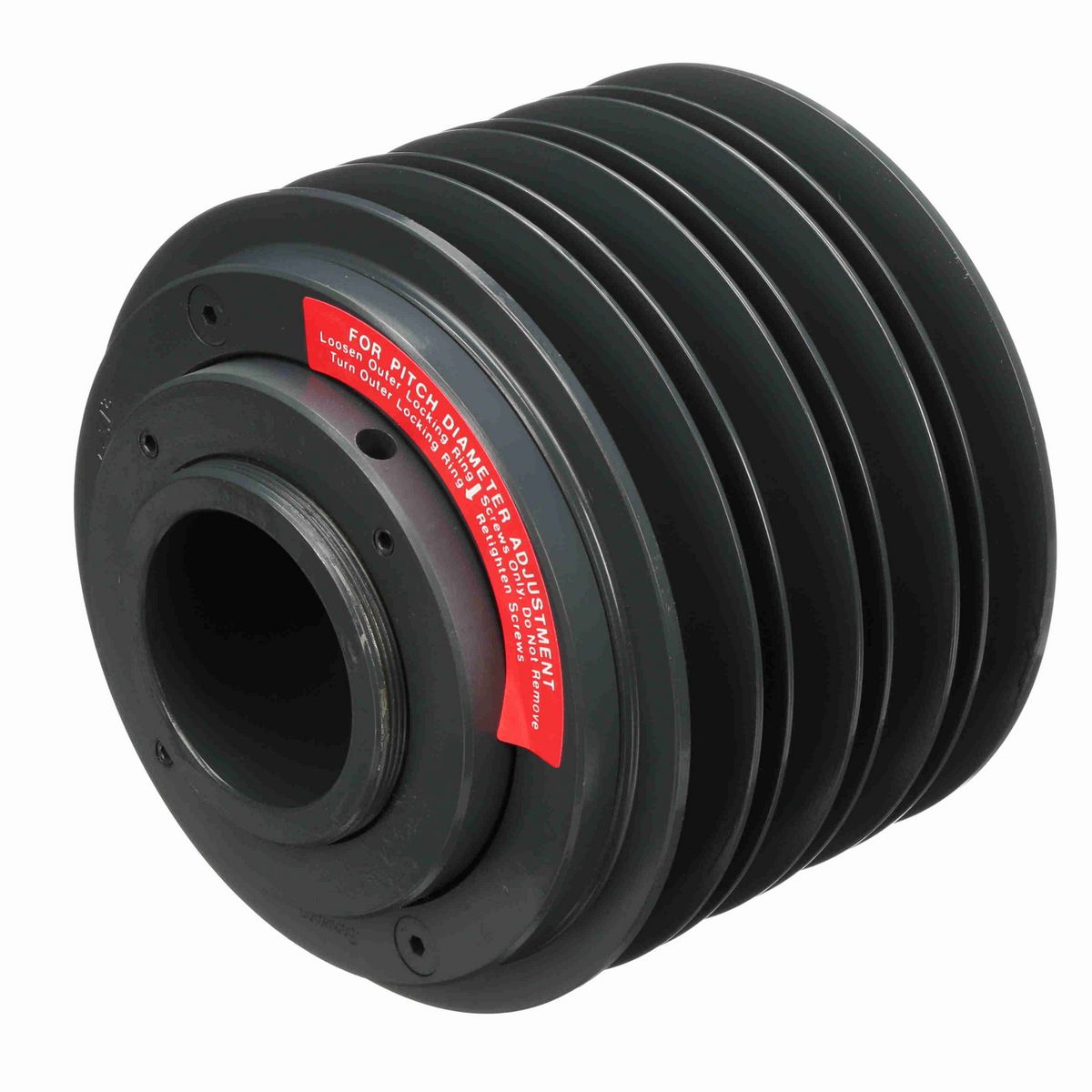 Browning 4 Groove Cast Iron Finished Bore Multiple Variable Pitch Sheave - 4MVP50B64X 1 5/8