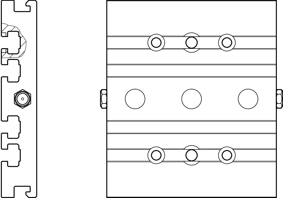 Соединительная пластина Bosch Rexroth CKK 9-70 BG [R037520010]