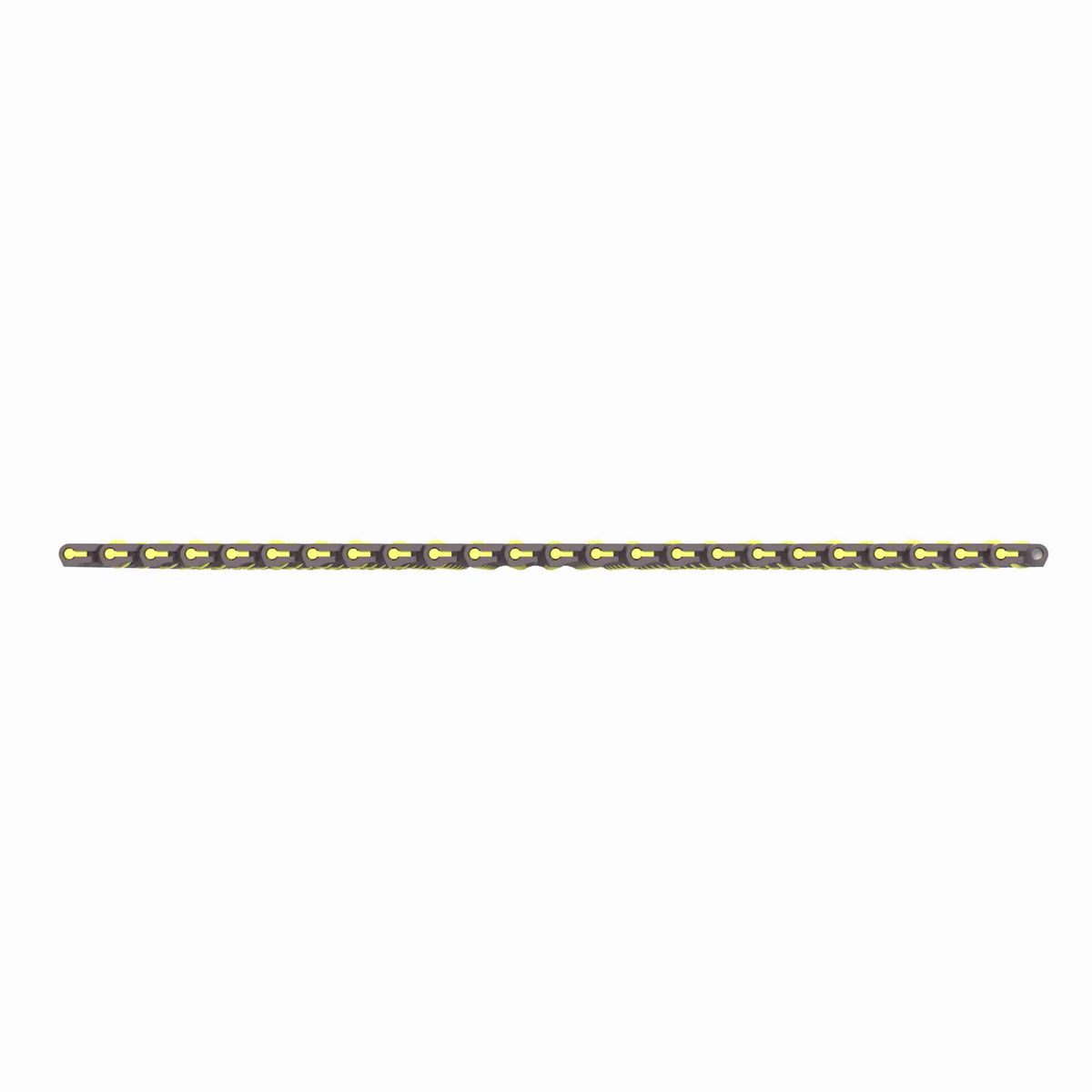Rexnord 1503 Straight Running Low Backline Pressure, Material: Brown High Performance, Width: 12in, Pitch: 15mm - 81427361