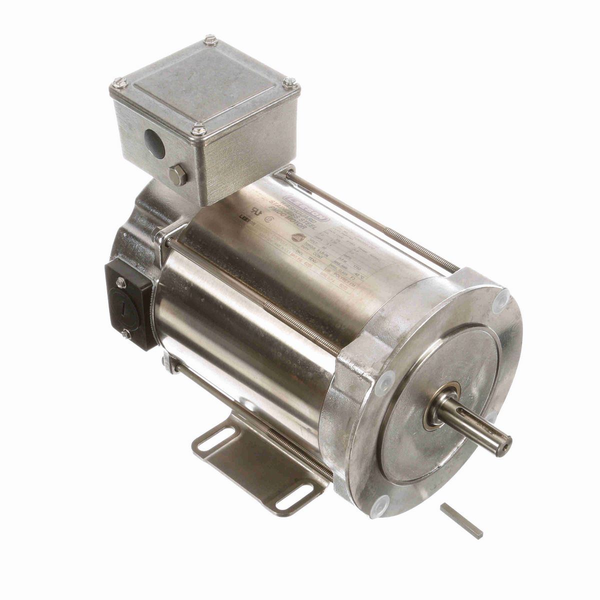 LEESON Premium Duck™ Washdown Motor, 0.25 HP, 90 V, 1750 RPM, NS56C Frame, TENV - 109065.00