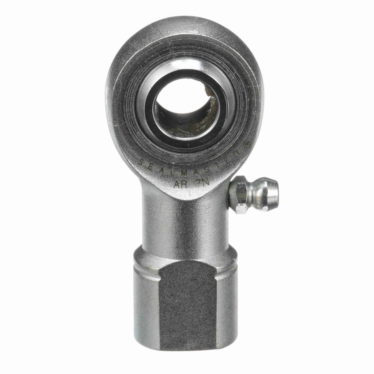 Sealmaster Female Rod End Bearing - Three-Piece Greasable Carbon Steel Race - AR 7N