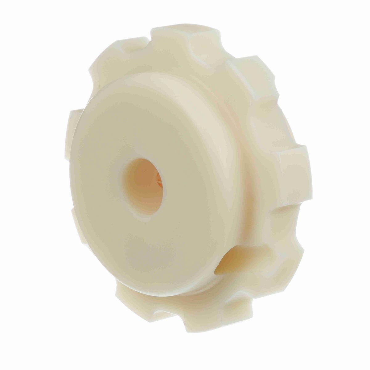 System Plast 880 Series Split Machined Sprocket with 9 Teeth, a 1-1/4in Round Shaft-Ready Bore and Setscrew - 880-9R1.25-DMS-SS