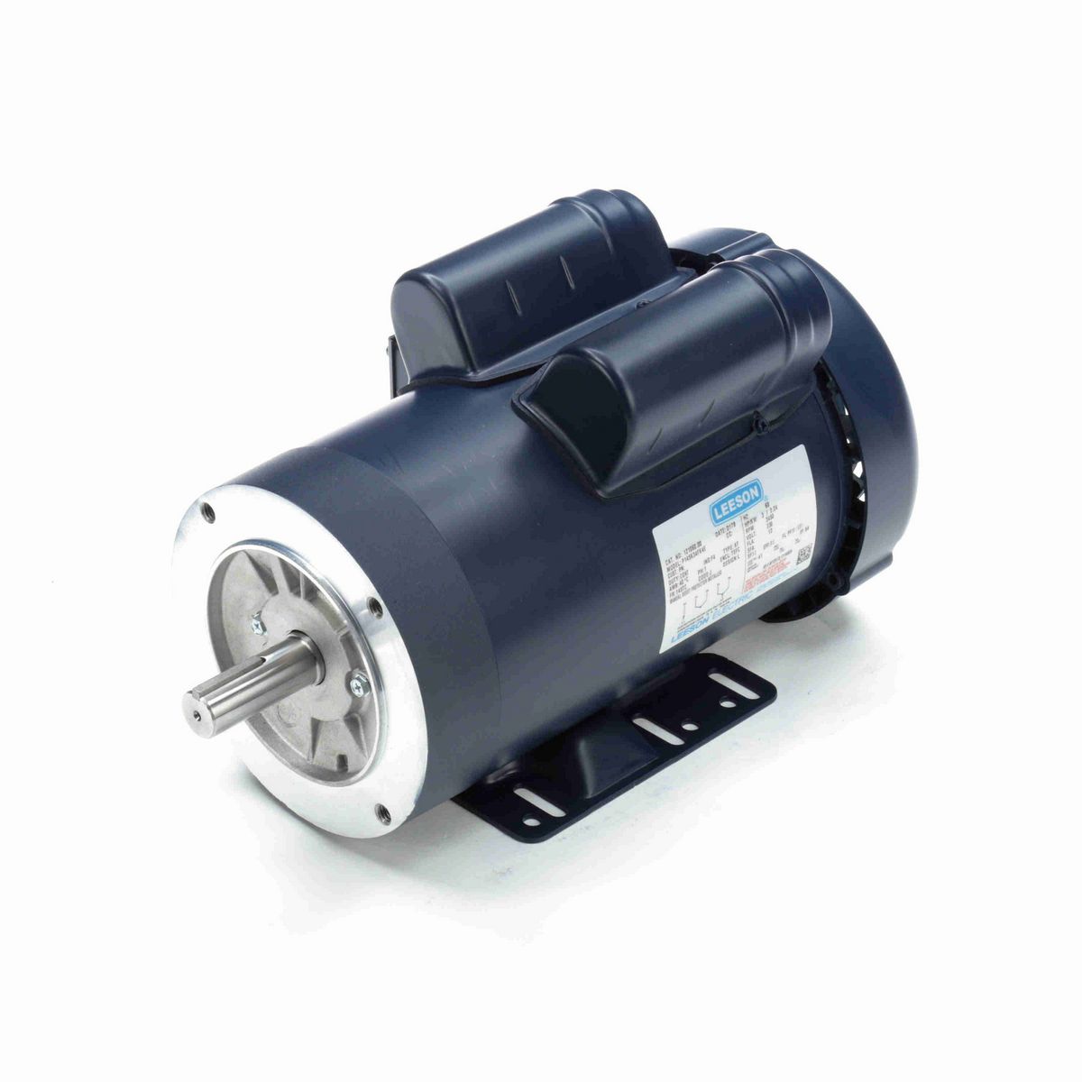 LEESON General Purpose Motor, 3 HP, 1 Ph, 60 Hz, 230 V, 3600 RPM, 145TC Frame, TEFC - 121060.00