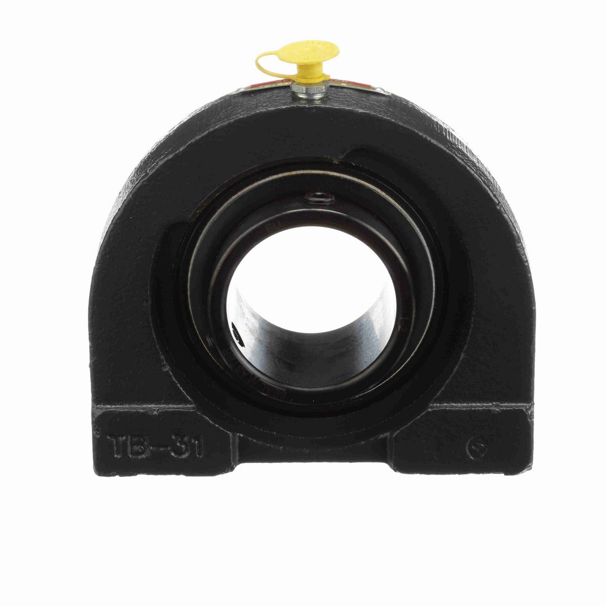 Sealmaster Mounted Cast Iron Tapped Base Pillow Block Ball Bearing - 52100 Bearing Steel, Black Oxided - Setscrew Lock - TB-32R