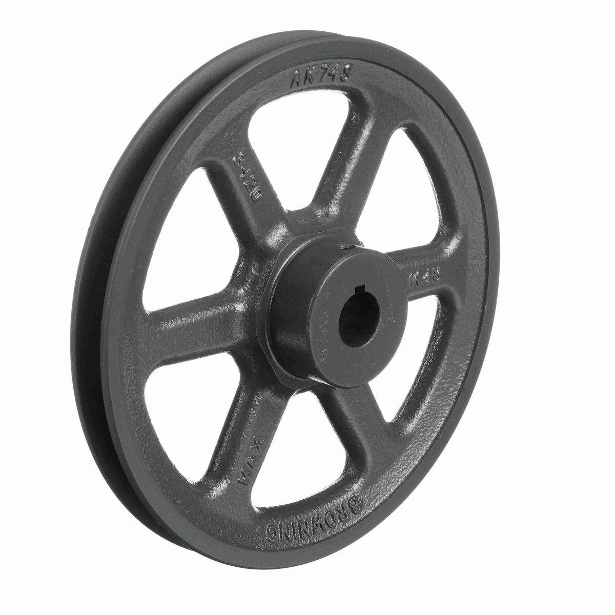Browning 1 Groove Cast Iron FHP - Finished Bore Sheave - AK74X3/4