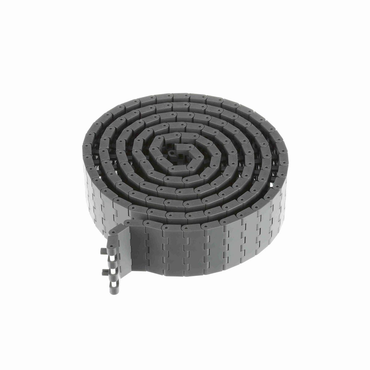 System Plast 2252FT Straight Running Solid Top, Material: Gray Low Friction, Width: 3.25in, Pitch: 1in - LFG2252FT-PT-K325