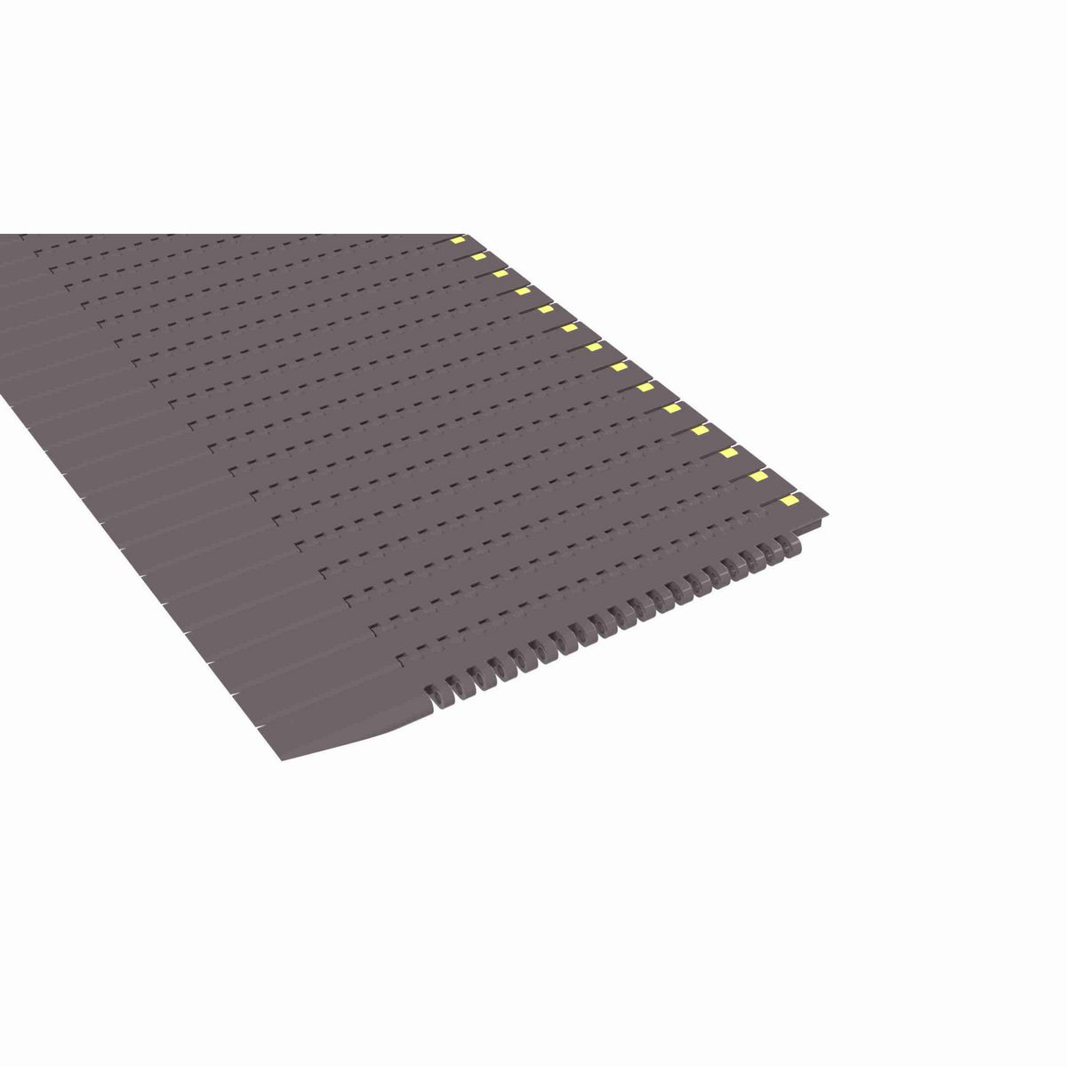 Rexnord 8505DTS Straight Running DTS®, Material: Brown High Performance, Width: 7.5in, Pitch: 0.75in - 81427941