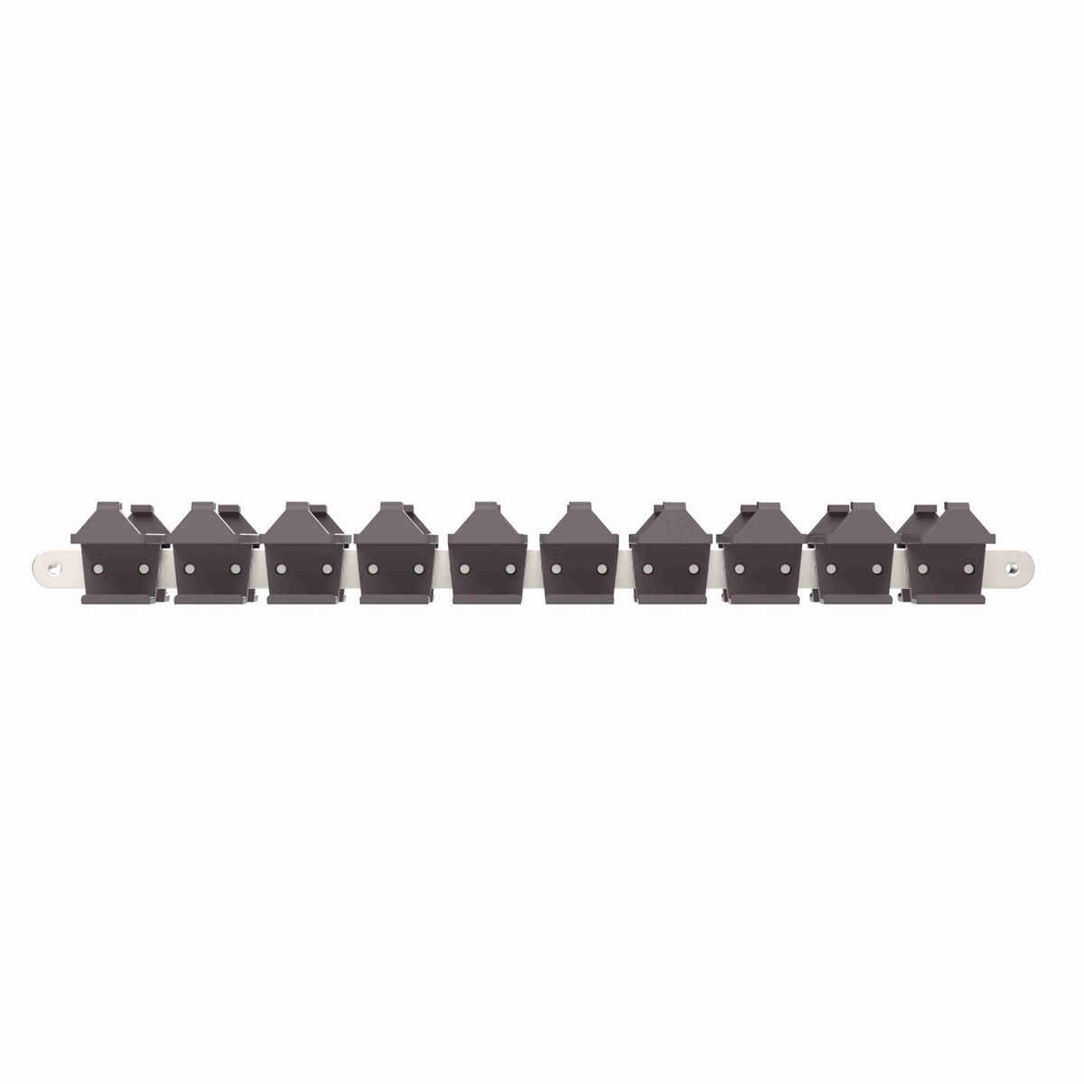 Rexnord 1873TAB SideGrip™ Side-flexing, Material: Brown High Performance, Width: 3.75in, Pitch: 1.5in - 81439301