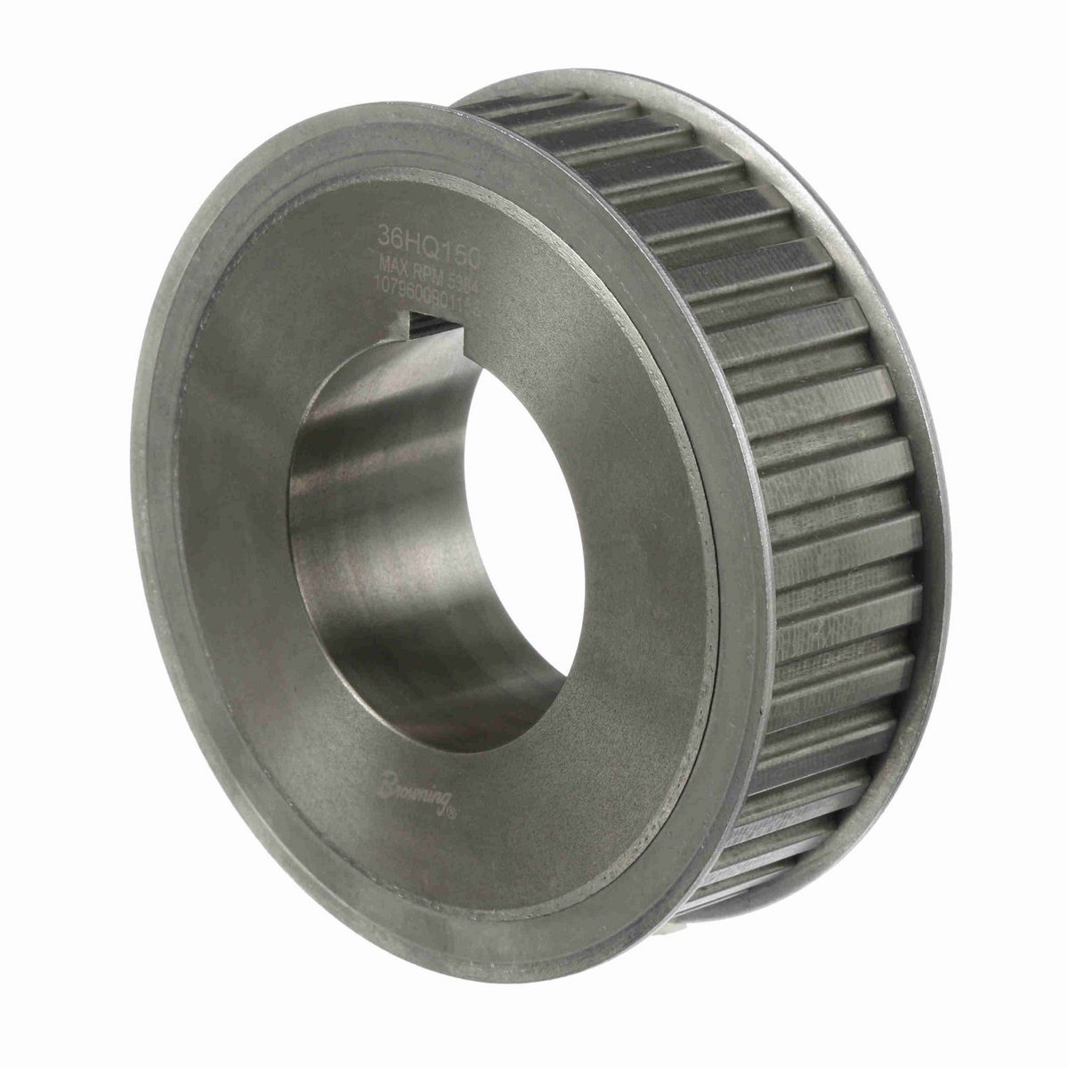 Browning Steel Bushed Bore Gearbelt Pulley - 36HQ150