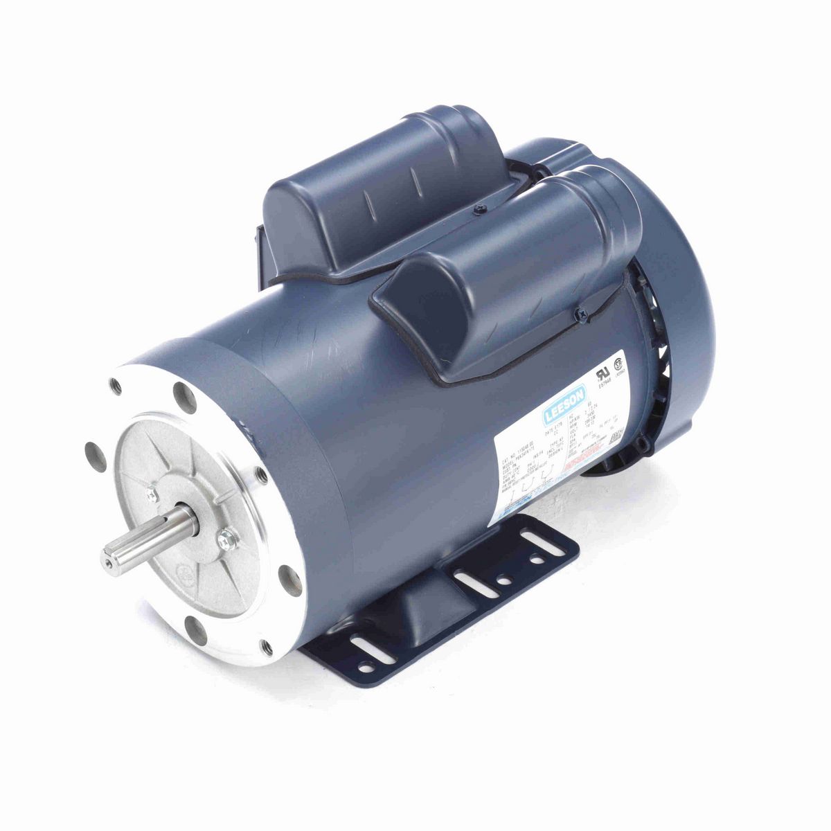 LEESON General Purpose Motor, 3 HP, 1 Ph, 60 Hz, 230 V, 3600 RPM, 56HC Frame, TEFC - 115048.00