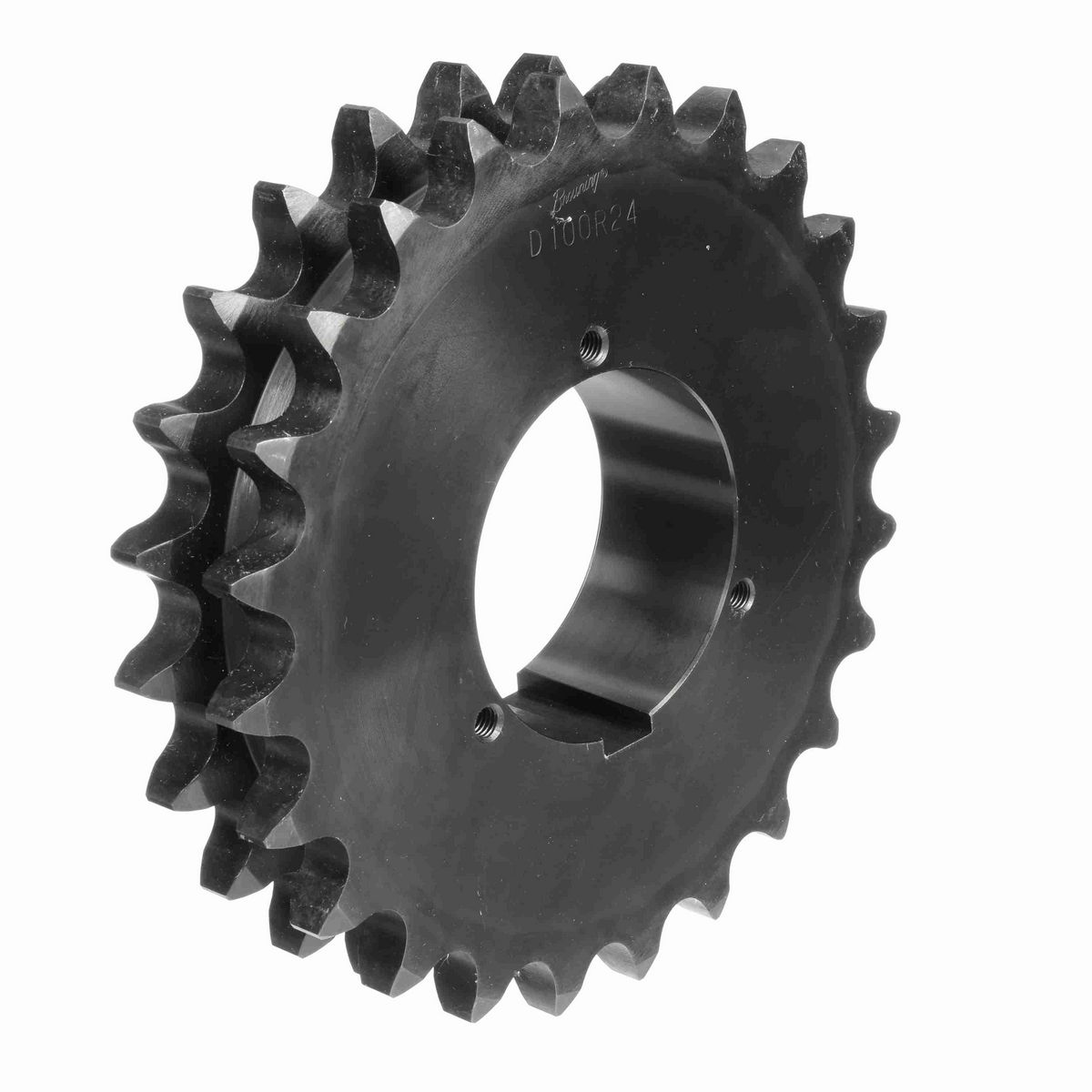Browning Steel Bushed Bore Roller Chain Sprocket - D100R24