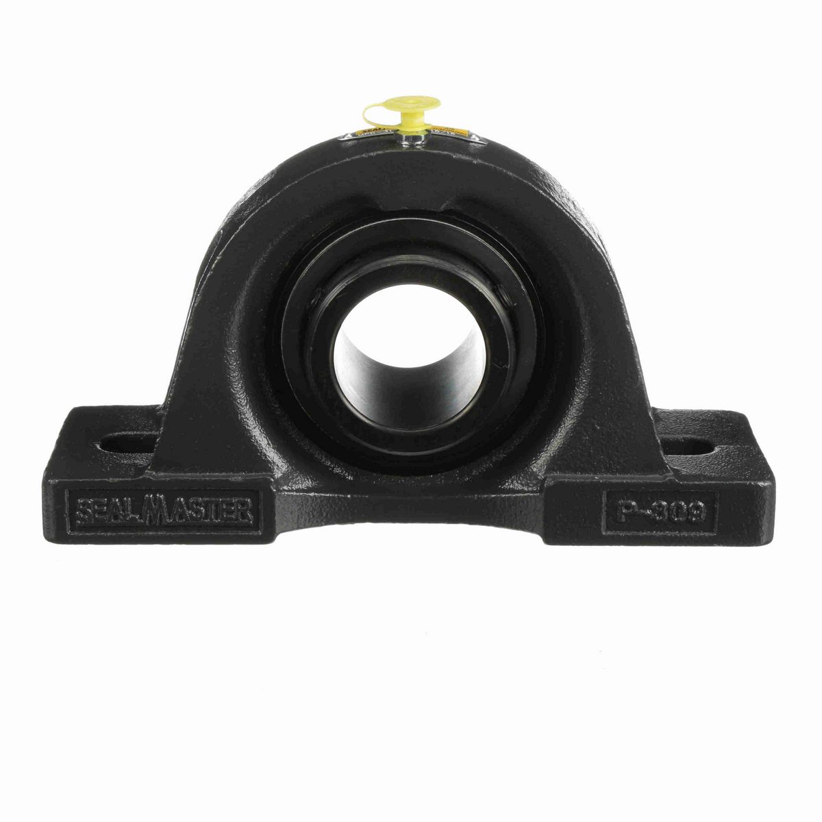 Sealmaster Mounted Cast Iron Two Bolt Pillow Block Ball Bearing - 52100 Bearing Steel, Black Oxided - Double Setscrew Lock - Air Handling Housing Fit, Noise Tested - MPD-31 CXU