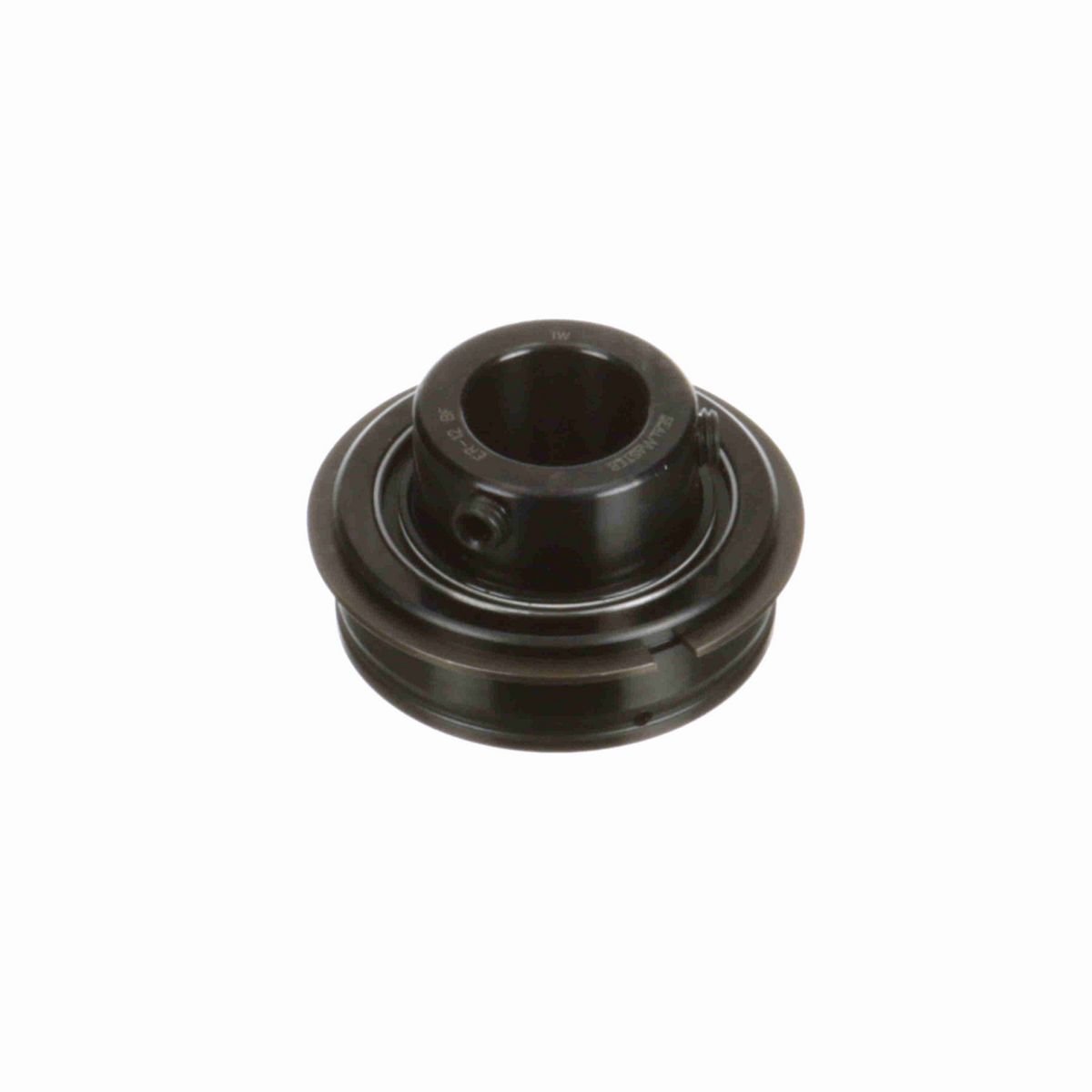 Sealmaster Mounted Insert Only Ball Bearing - 52100 Bearing Steel, Black Oxided - Setscrew Lock - ER-12 BF