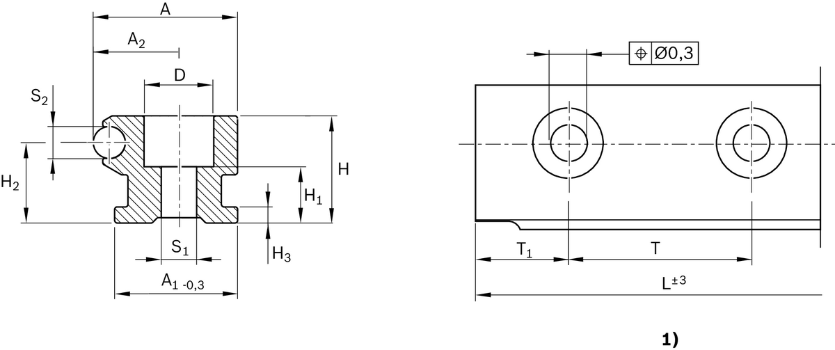 Направляющая для кулачковых роликов Bosch Rexroth 52-4 H & [R192545231]