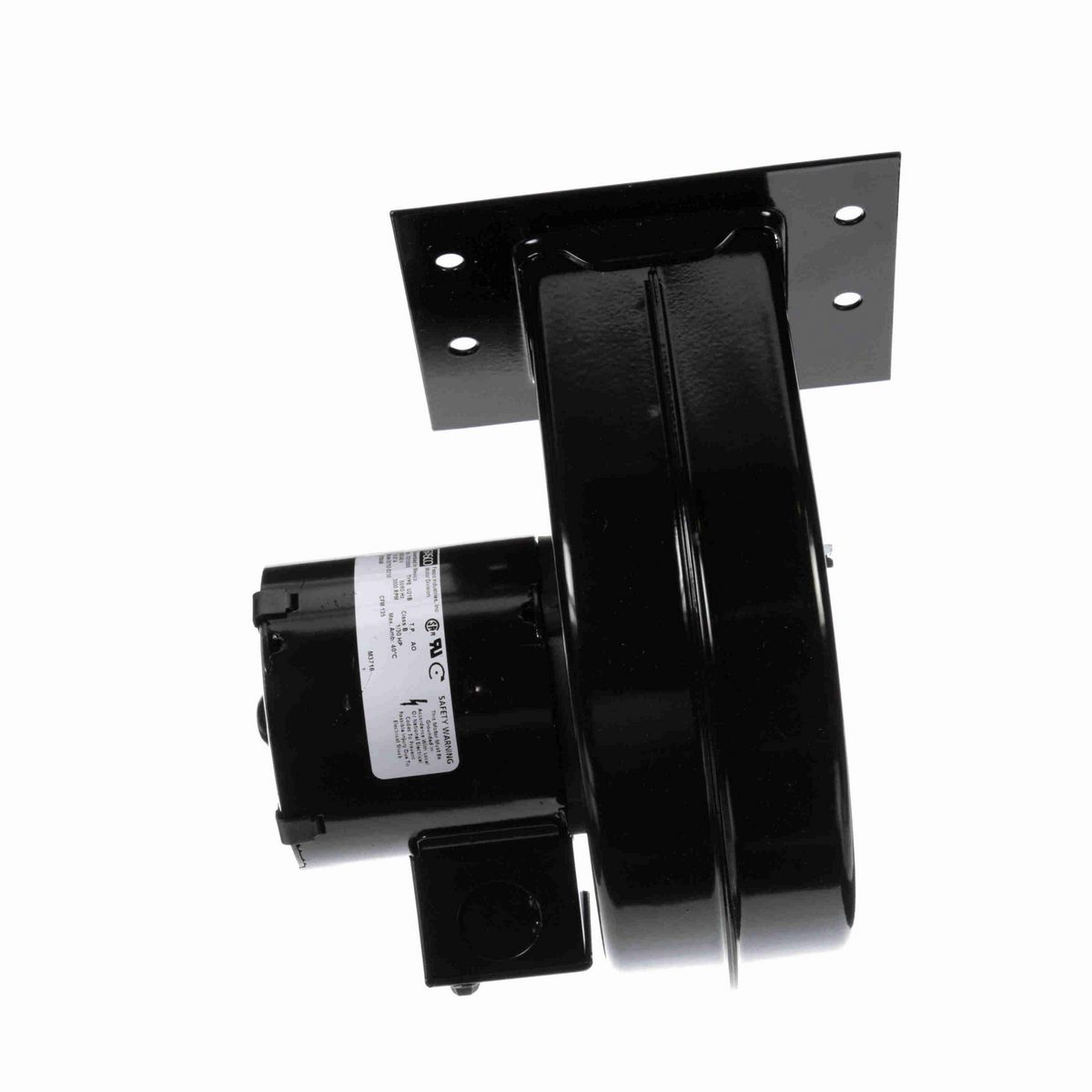 FASCO Square Outlet Shaded Pole Centrifugal Blower, 208-240 Volts, Flange: Yes - 50752-D230