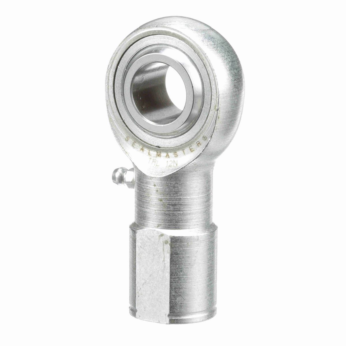Sealmaster Female Rod End Bearing - Three-Piece Greasable Carbon Steel Race - TRL 12N