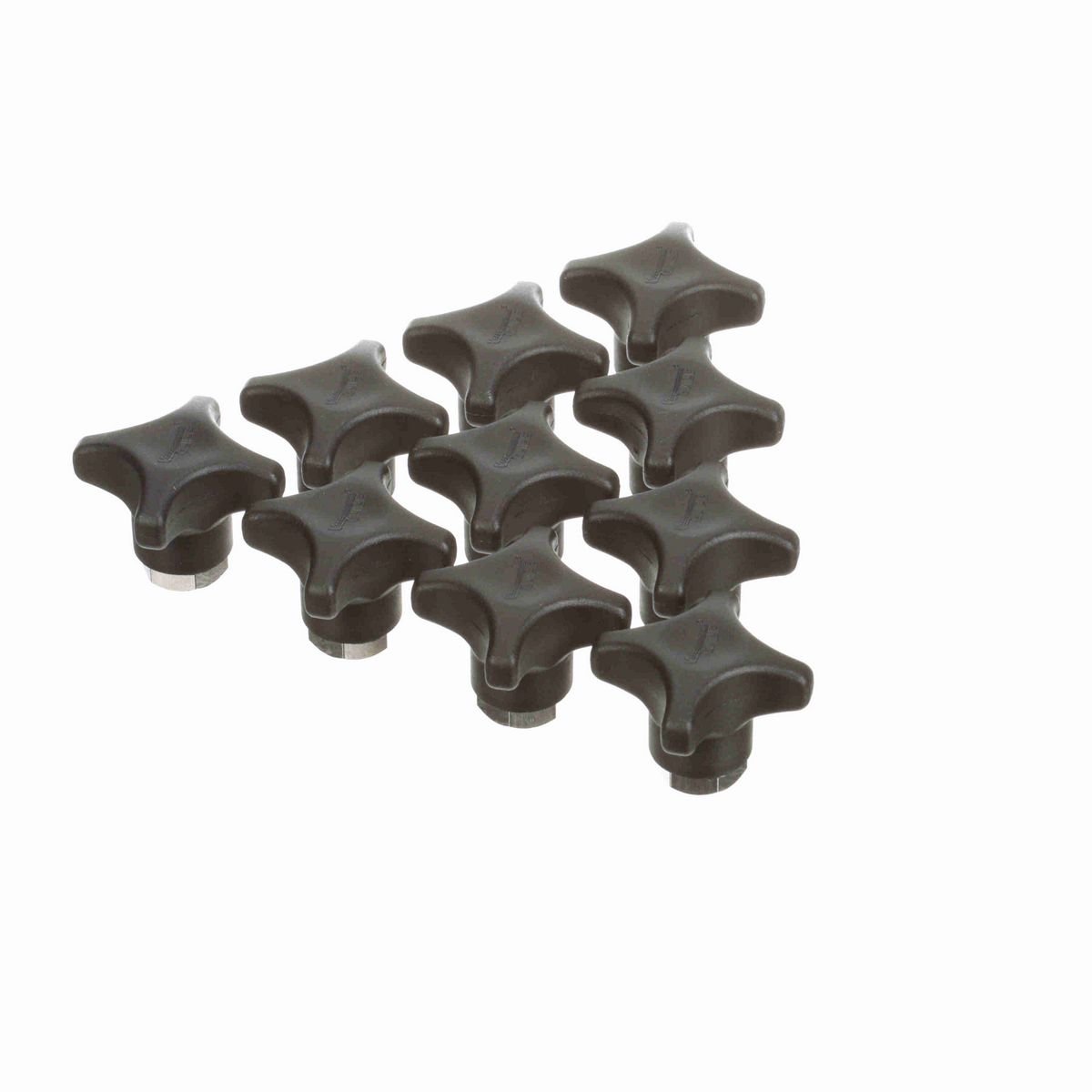 System Plast Std. Duty Knob- Polypropylene- M10-1.5 Female - VG-280PP-M10F