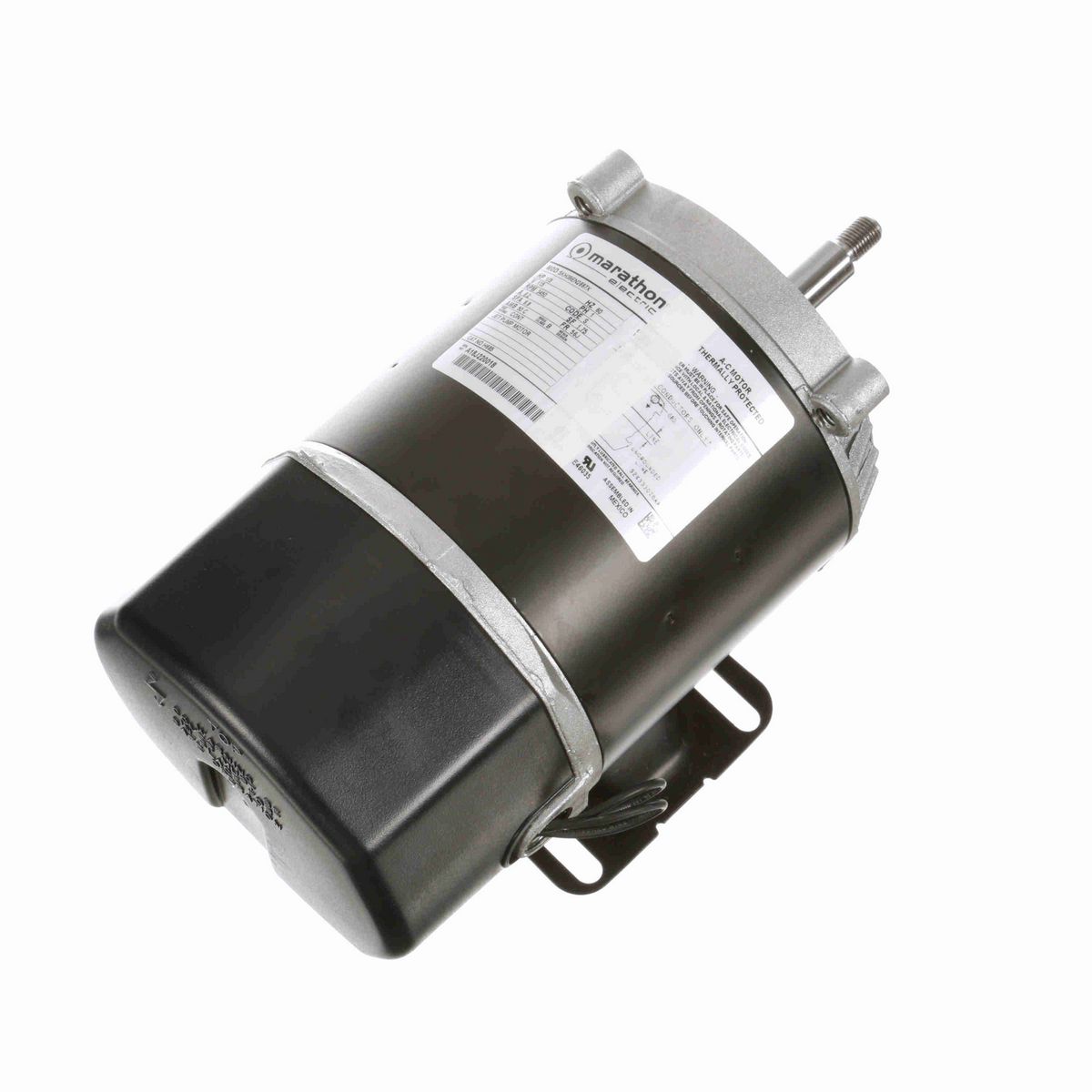 LEESON Jet Pump Motor, 0.33 HP, 1 Ph, 60 Hz, 115 V, 3600 RPM, 56J Frame, DP - H685